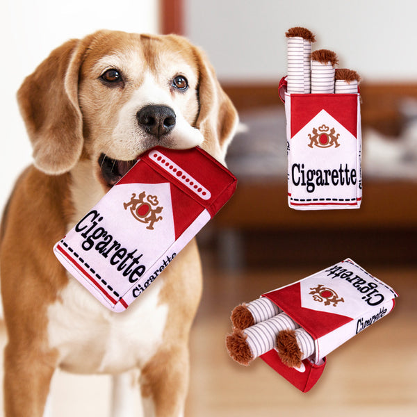 Imitation cigarette dog toy