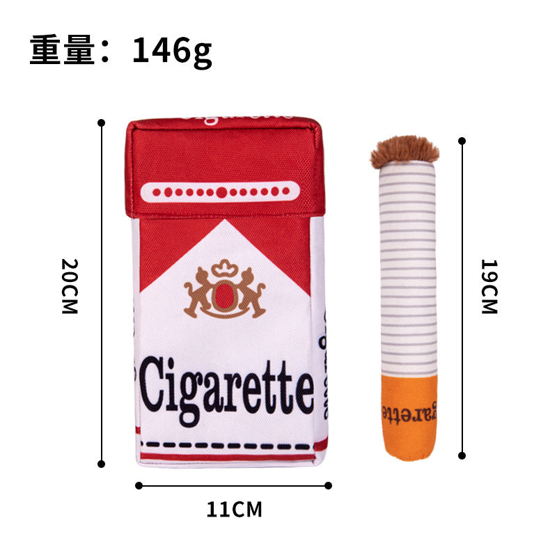 Imitation cigarette dog toy