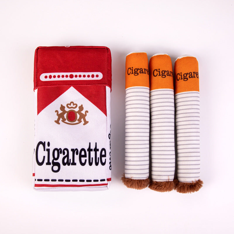 Imitation cigarette dog toy